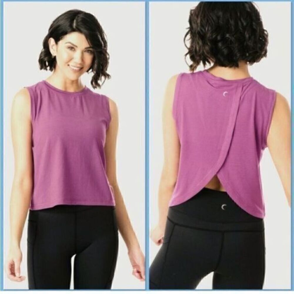 Zyia Active  Elegant Muscle Sleeveless Tank Top